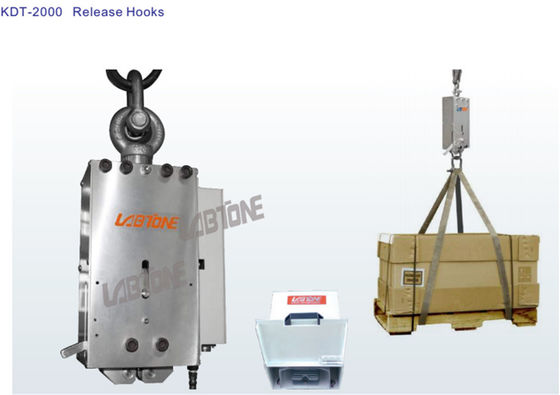 大型パッケージ配送シミュレーション用、耐久性と堅牢性を備えた落下試験機用リリースフック