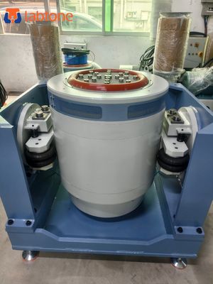 IEC60068-2-27 200 に準拠した製品試験用の加振器パワーアンプ冷却ブロワーと制御システムを備えた振動試験システム